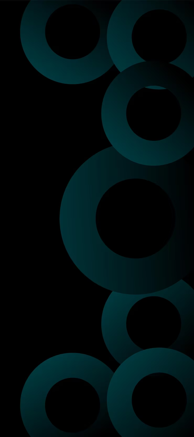 NovaDoc application background showing abstract teal and cyan patterns